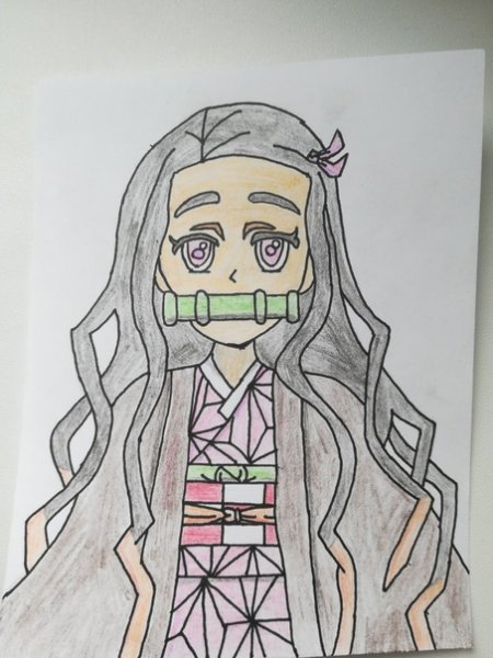 Незуко для срисовки легкое