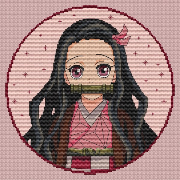 Незуко вышивка крестом