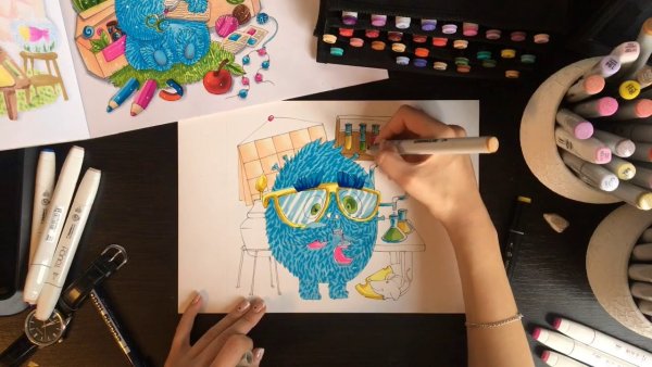 Скретчинг рисование