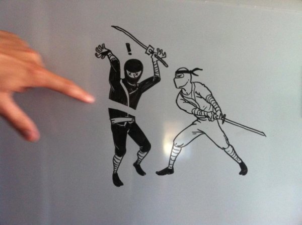 Картинки маркерами