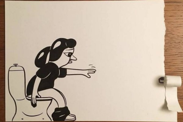 Креативные рисунки на бумаге