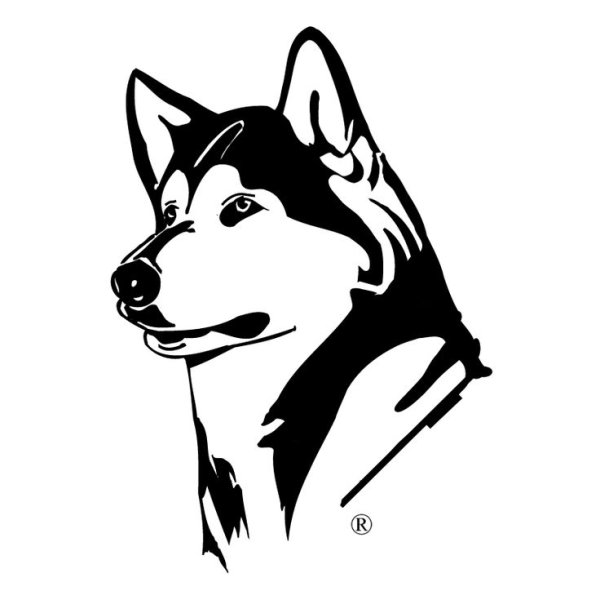 Хаски эскиз