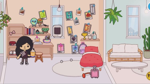 Тока бока спальня для девочки