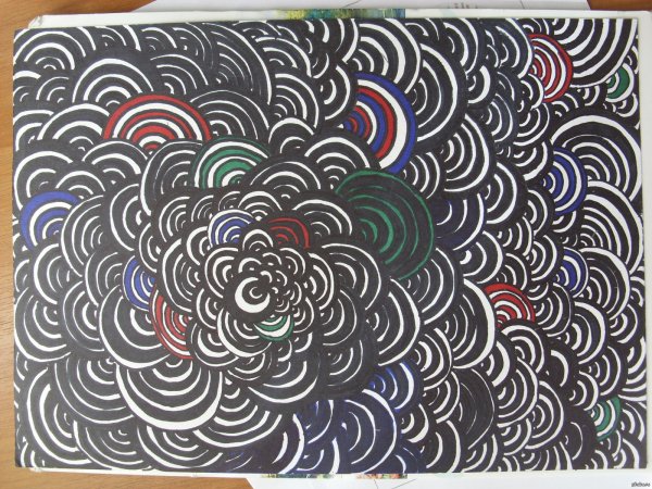 Рисунки для скетчбука абстракция