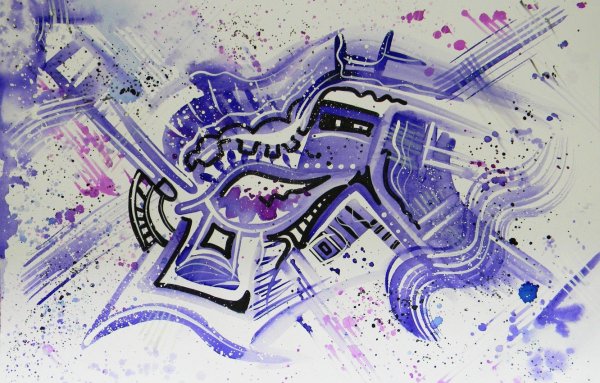 Татьяна Лобанова Нейрографика, картины