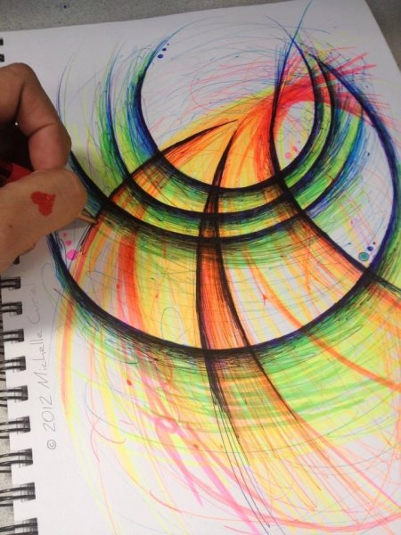 Современная черно белая Графика