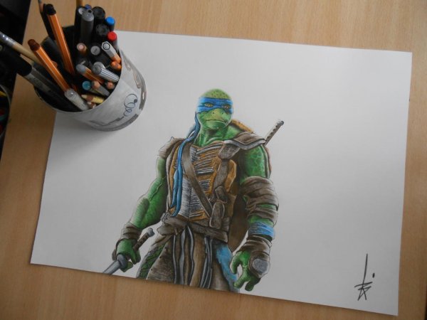 Черепашки ниндзя скетчбук