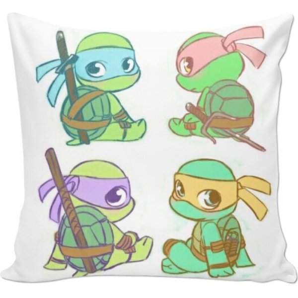 Бело черное Черепашки ниндзя Леонардо