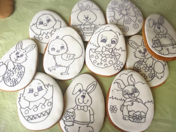 Пряники разукрашенные