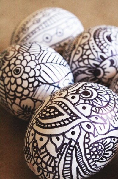 Роспись пасхальных яиц