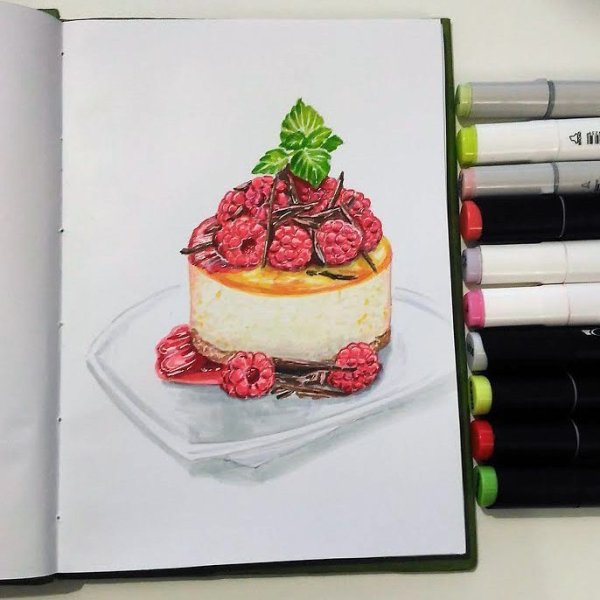 Идеи для рисования вкусняшки