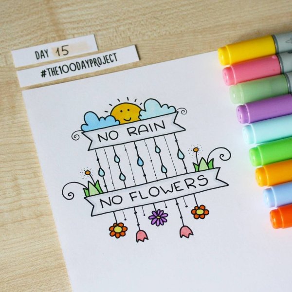 Рисунки маленькие для блокнота