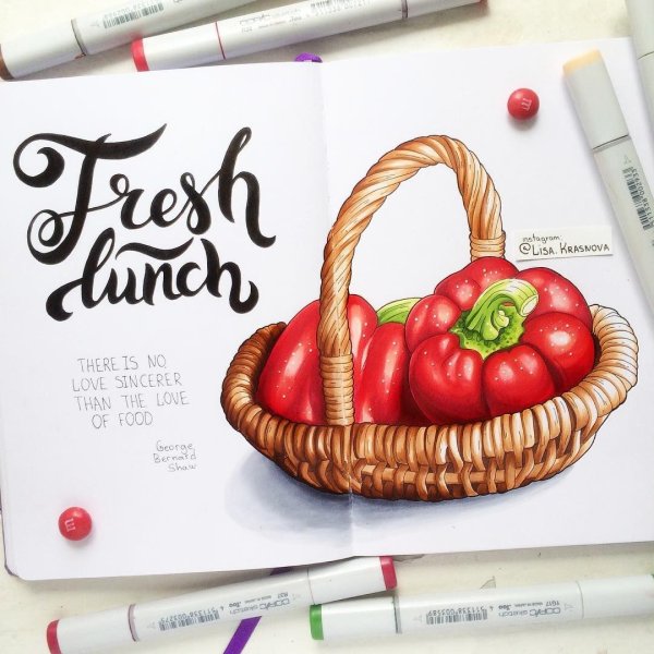 Лиза Краснова маркеры Копик