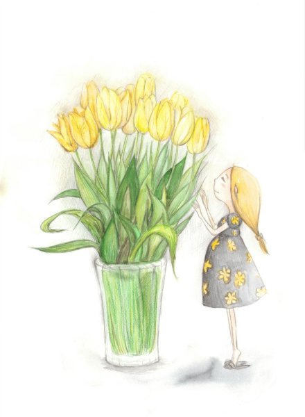 Весенний скетч