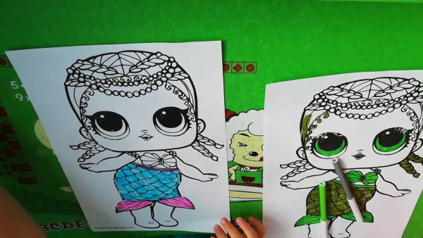 ЛОЛ. Раскраска