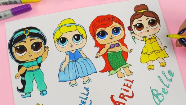 Кукла ЛОЛ принцессы Диснея