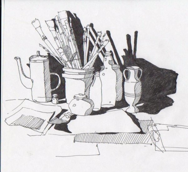 Наброски предметов