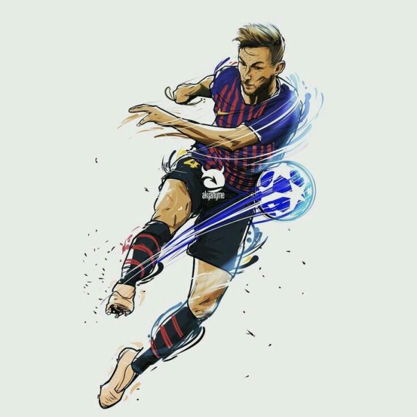 Футболист иллюстрация