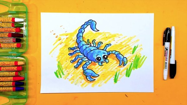 Уроки рисования для детей рыба кит