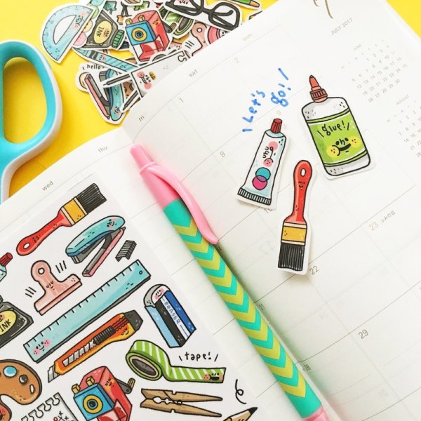 Скетч канцелярия