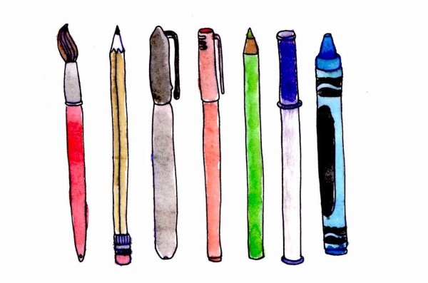 Что нарисовать ручкой