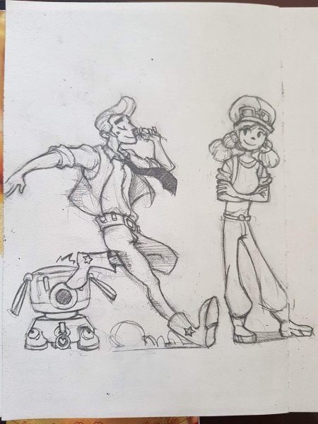 Наброски БРАВЛЕРОВ