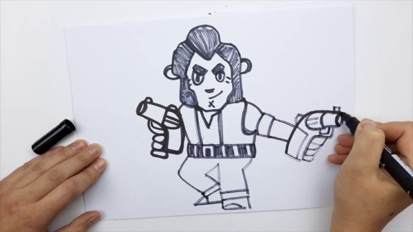 Лёгкие рисунки БРАВЛЕРОВ