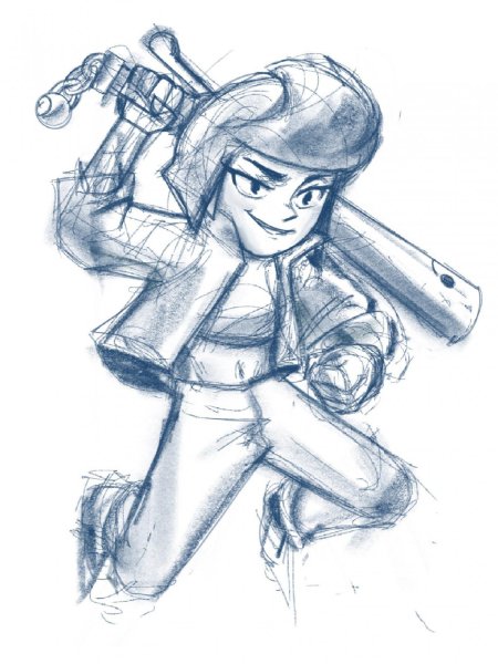 Колетт Браво старс карандашом