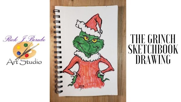 Скетчбук Гринч