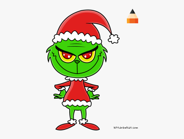 Гринч арт Чиби