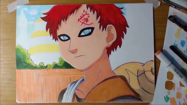 Гаара арт маркерами