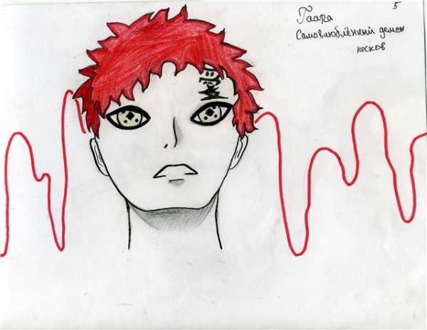 Гаара легкий портрет