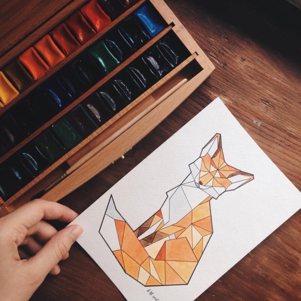 Геометрическая лиса