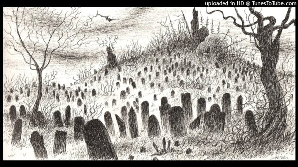 Кладбище карандашом
