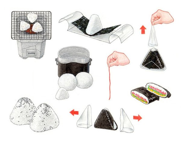 Онигири тату