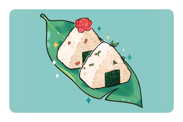 Онигири арт