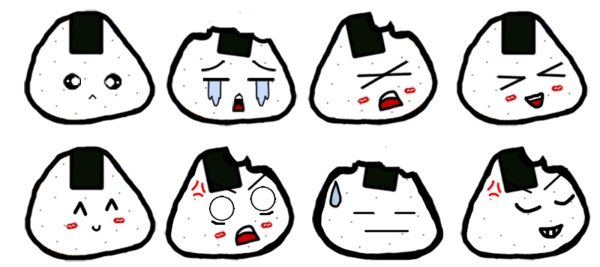 Онигири референс