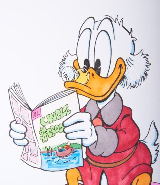 Тату Дисней Скрудж макдак