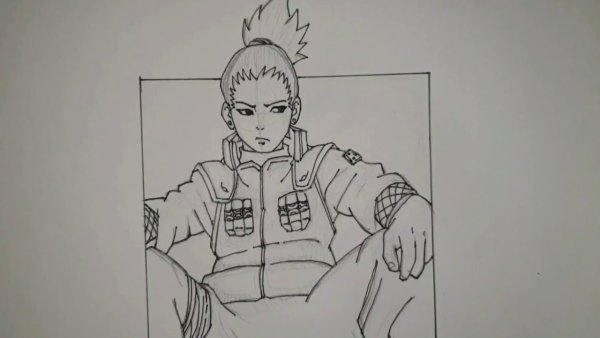 Шикамару тату