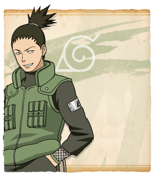 Шикамару и Наруто из Наруто