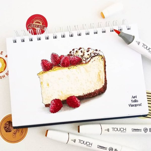 Скетчинг чизкейк