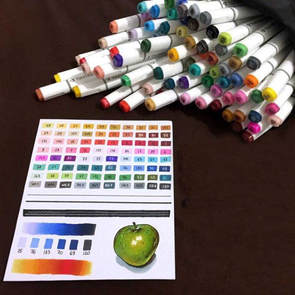 Идеи для рисунков маркерами тач