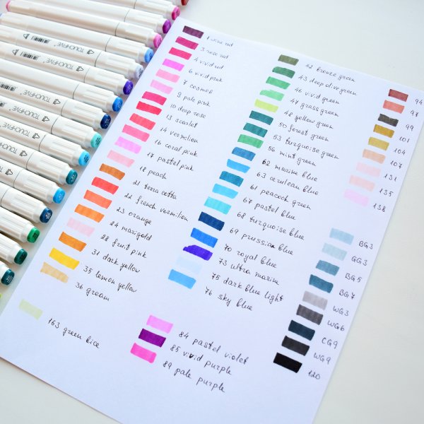 Рисунки маркерами Touch Five