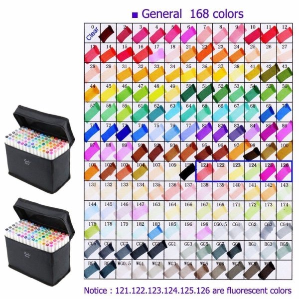 Рисунки маркерами Touch Twin