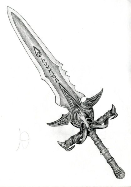 Тату Warcraft Фростморн