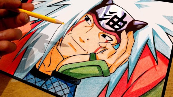 Speed drawing Наруто