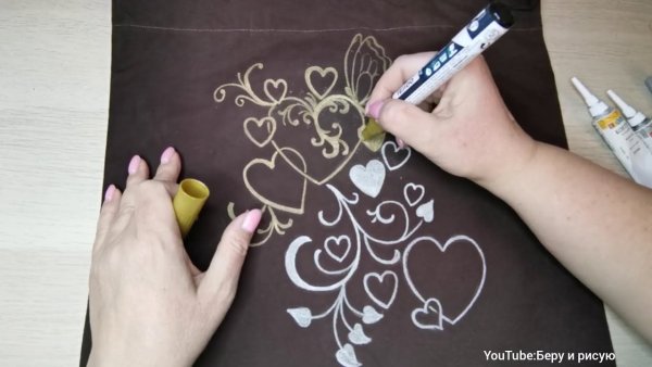 Pebeo маркеры для ткани рисунки