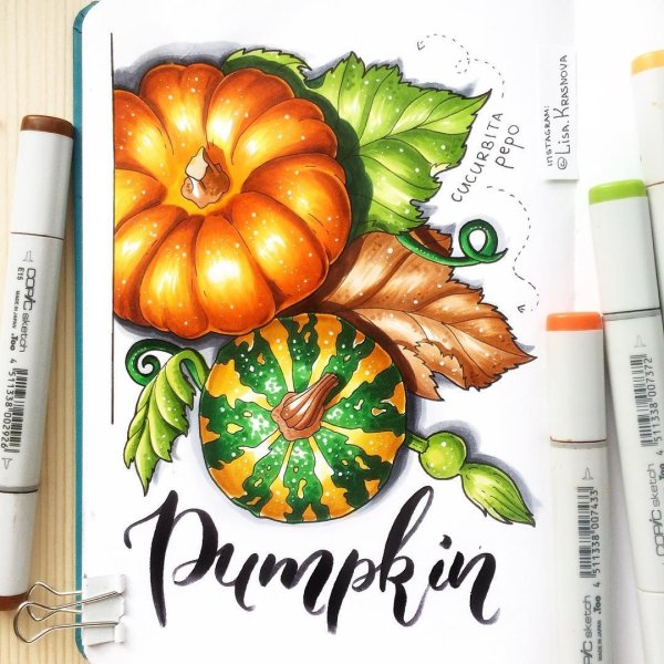 Рисование маркерами для детей