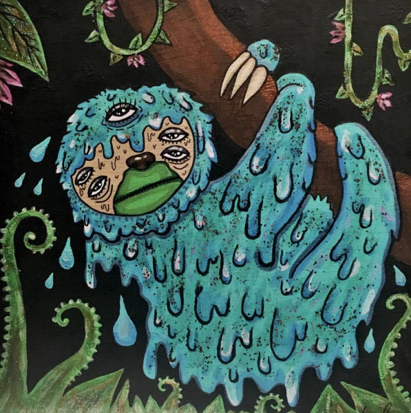 Хиппи живопись Минимализм