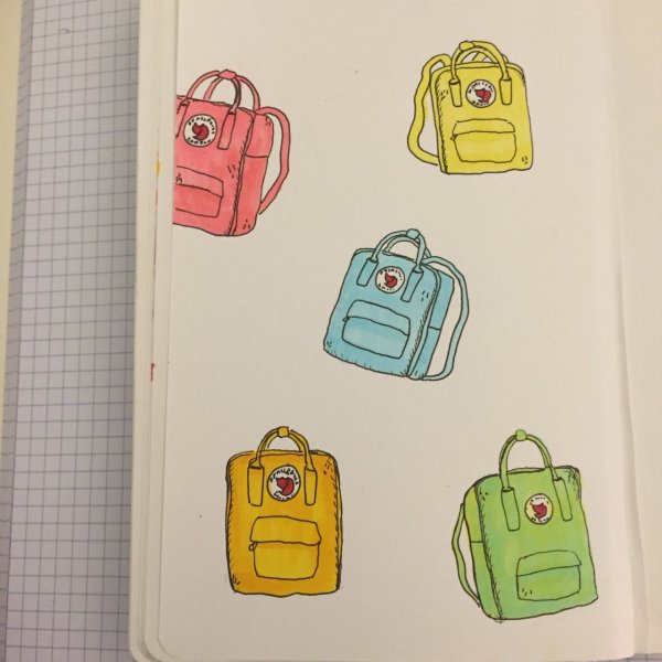 Что нарисовать на рюкзаке маркером